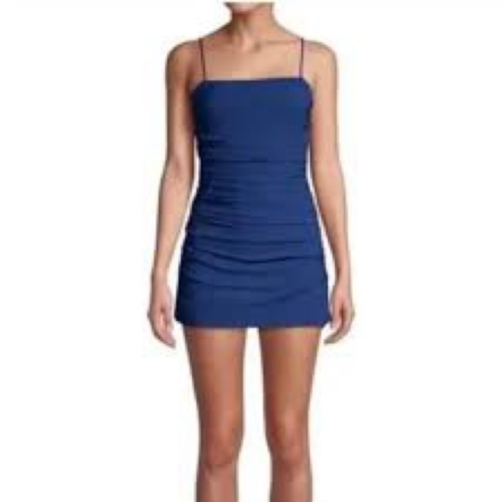 WeWoreWhat Navy Ronnie Mini Dress